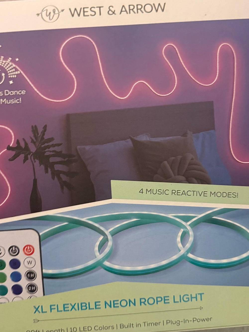 ✨💡XL Flexible Neon Rope Light - Music Reactive💡✨